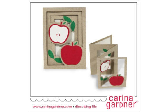 Download Apple Accordion Card - Card Collection