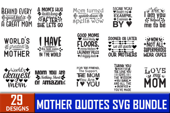 Download Mother Quotes SVG Designs Bundle - Mother quotes svg Collection