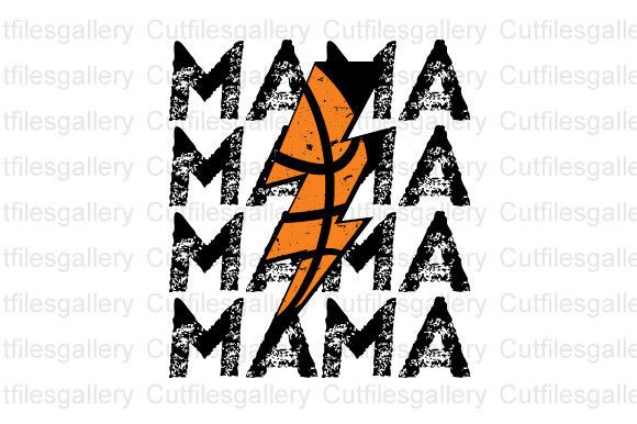 Download Basketball Mama Lightning Bolt PNG - Premium Resources