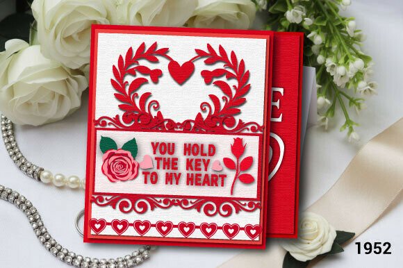 Download Valentine’s Day SVG Layer Gift Card 1952 - Card Collection