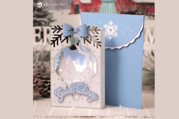 Download Good Tidings Paperscape Card SVG - Card Collection