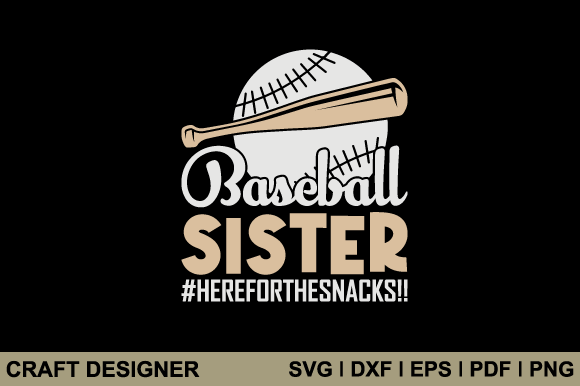 Download Baseball Sister Svg Printable Cut File - Premium Resources
