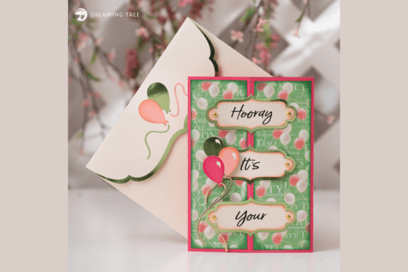 Download Hooray Birthday Card SVG - Card Collection