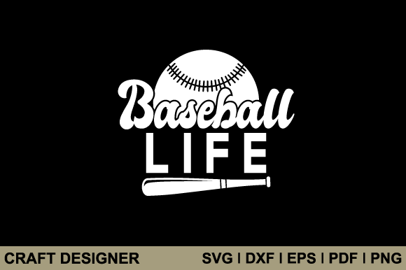 Download Baseball Life Svg Printable Cut File - Premium Resources