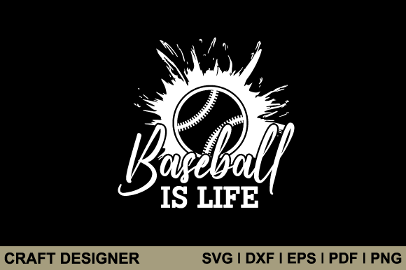 Download Baseball is Life Svg Printable Cut File - Premium Bundle