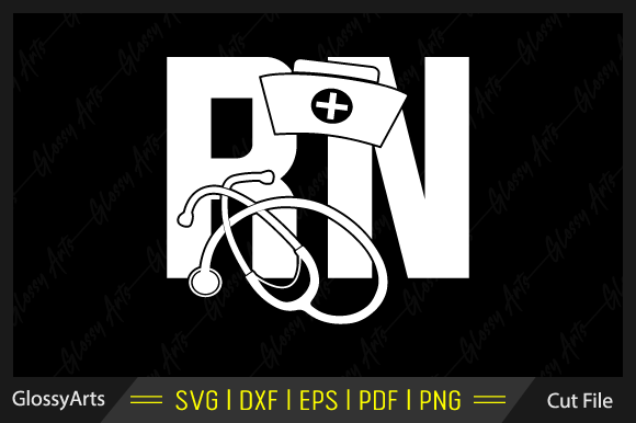 Download Nurse RN Svg Printable Cut File - Printable cut file Collection