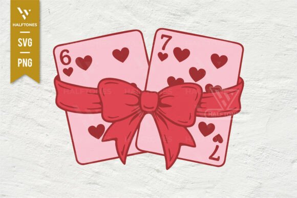 Download Valentine Bow 67 Card SVG PNG - Card Collection