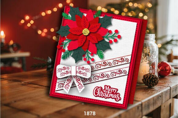 Download Festive Christmas Card SVG Layer 1878 - Card Collection