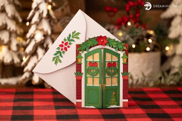 Download Holiday Doorstep Card SVG - Card Collection