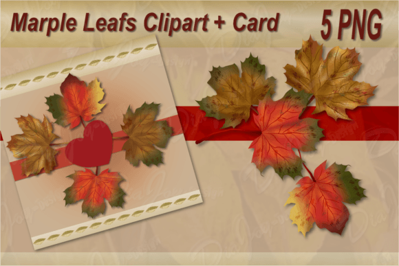 Download Marple Leaf Clip-Art Plus Square Card - Card Collection